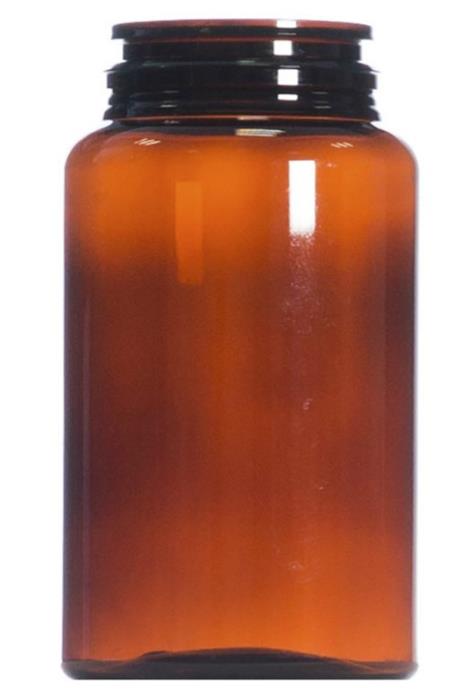 75ml Amber PET Pill Jar, 43mm Neck